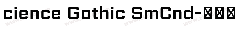 cience Gothic SmCnd字体转换 cience Gothic SmCnd字体转换